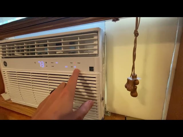 Best GE Window Air Conditioner for Small Rooms - product in use
