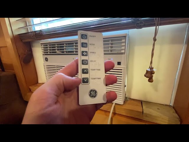 Best GE Window Air Conditioner for Small Rooms - alternate angle