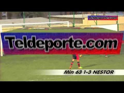 Vídeo Resumen U.D. Telde 1 - U.D. Las Palmas 5  División de Honor Juvenil Jor 10 Tem 14-15