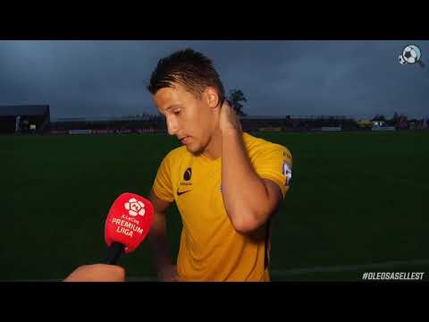 Premium liiga 18. voor: FC Kuressaare - Paide Linnameeskond 0:4 (0:0) Miili intervjuu