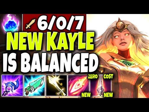 New Kayle buffs made her so balanced that Jax is still running 🔥 LoL TOP Kayle Build s10 Gameplay
