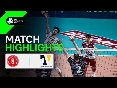 Highlights | Ziraat Bank ANKARA vs. TRENTINO Itas | CEV Volleyball Cup 2025 | Semi Finals