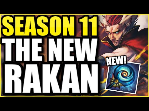 RAKAN IS NOW THE FASTEST CHAMPION EVER!!! SEASON 11 FULL GAMEPLAY (NEW ITEMS) - League of Legends