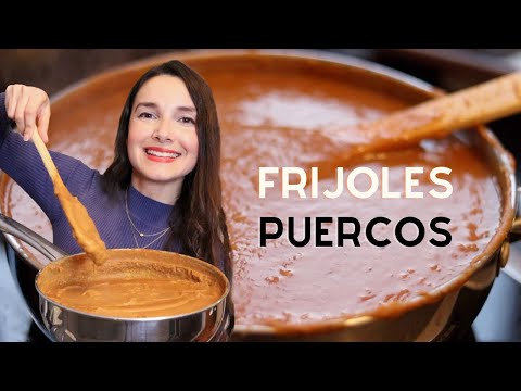 Frijoles Puercos | Frijoles maneados | Frijoles de Fiesta estilo Sonora