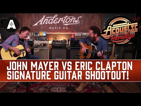 John Mayer vs Eric Clapton | Battle of the Signature Martin Guitars!