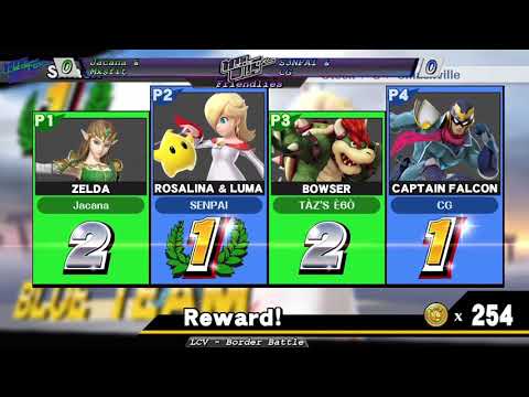 LCV Border Battle - Smash 4 Doubles - Jacana & Mxsfit vs. S3NPAI & CG