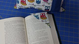 Beginner Sewing - Save the page with a Fabric Corner Bookmark