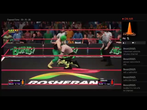 TooSweet4285's Live PS4 Broadcast: WWE2K18 Universe pt 7