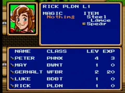 Let's Play Shining Force 2 - 34 - Grinding and Promoting