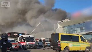 ロシアがウクライナの商業施設をドローン攻撃　16人死亡 130人超けが(2026年8月22日)