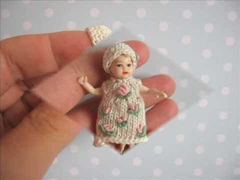 Tiny Clothes for miniature Heidi OTT Baby dolls by Yuliya Y. #yudolls