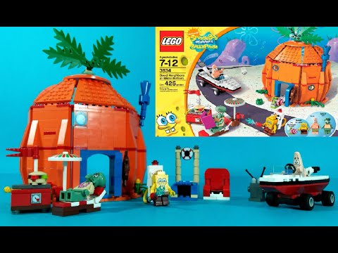 Vidéo LEGO Bob l'éponge 3834 : Les voisins de Bob l'éponge