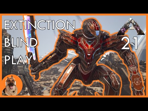 WE GOT A MEK! - ARK Extinction Blind Lets play - Ep 21