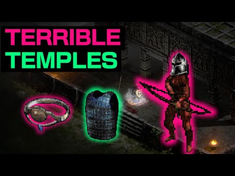 Level 85 Temples That Nobody Farms? 100 Ruined Fane Runs - Diablo 2 Resurrected