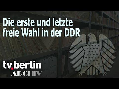 Die erste und letzte freie Wahl in der DDR