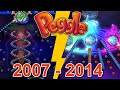 Evolution Of Final Levels In Peggle Games