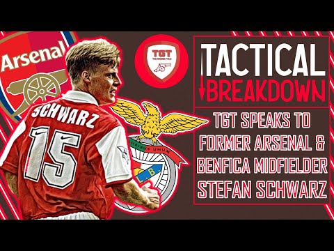 Tom talks to former Arsenal and Benfica midfielder Stefan Schwarz | #TacticalBreakdown interview