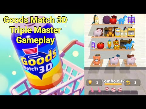 Goods Match 3D Game Gameplay - YouTube