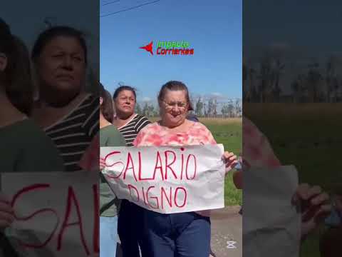 Reclamo Docente en Guaviraví Corrientes