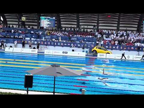 Evropsko juniorsko prvenstvo Polufinale #2. 200 ledjno 2:15:52