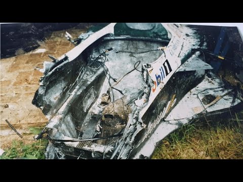 UNSEEN PHOTOS: Pedro Lamy Horror Crash Silverstone 1994 Lotus 107 Test