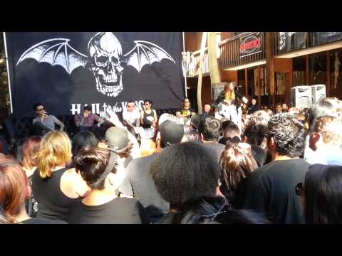 Avenged Sevenfold Q&A at Warner Bros. Records 8-27-13 (A7X talks Dragon Ball Z)