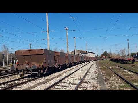 Comboios especiais de balastro com tração diesel-Pampilhosa e Coimbra-B-Fev 2022