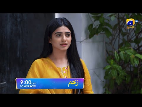 Zakham Episode 38 Promo | Sehar Khan | Aagha Ali | Tomorrow at 9:00 PM only on Har Pal Geo