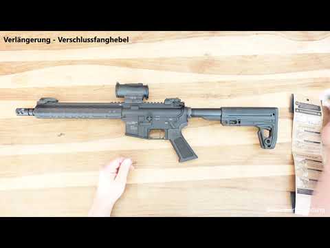 Verlängerung Verschlussfanghebel magpul am Beispiel OA M9