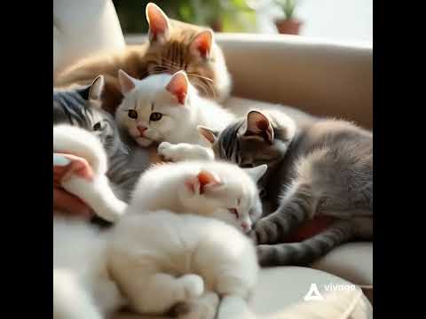 kitten love #shorts #cat