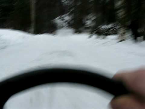Kimi Raikkonen onboard Arctic Lapland Rally 2009