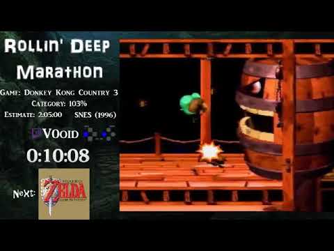 2:04:31 Donkey Kong Country 3 (SNES) [PAL] 103% by V0oid Rollin Deep Marathon [26/37]