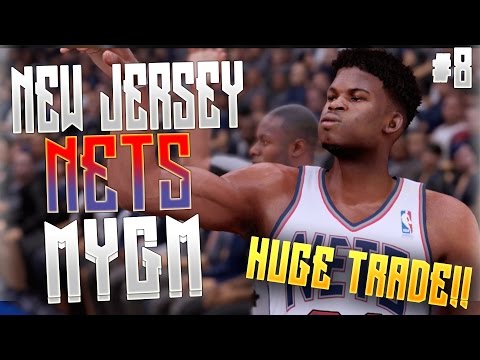 NBA 2k16 New Jersey Nets MyGM Ep. 8 - HUGE TRADES + JIMMY BUTLER INJURED!!!