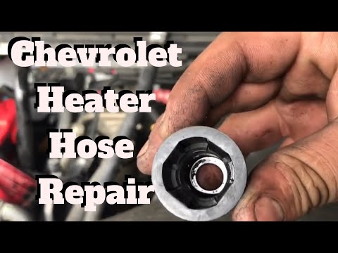 YouTube video about: How to remove chevy heater hose quick connector without tool?
