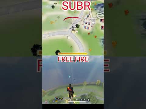 Free fire Vs Survival unknown battle Royal😅 #gaming #shorts #freefire  #subscribe #foryou