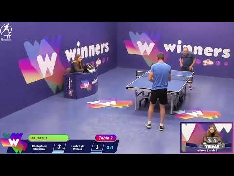 Winners League 13.11.21 Kholoptsov Stanislav - Lushchyk Mykola 20:30