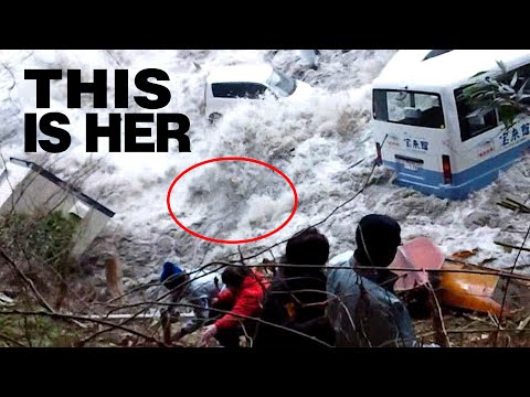 這個女人被TSUNAMI捲走--倖存下來了 (This Woman Was Swept Away by a TSUNAMI - and Survived)