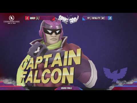 Spike God - Wadi(Mewtwo) (L) vs. YP | Fatality (C.Falcon) (W) Grand Finals
