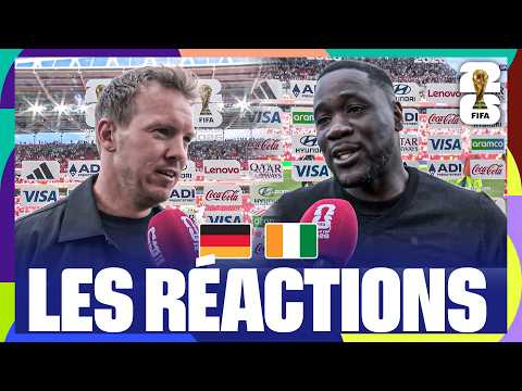 FAE, NAGELSMANN, FOFANA,... Toutes les RÉACTIONS après ALLEMAGNE - CÔTE D'IVOIRE !