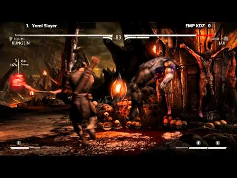 MKX @ XBattle - YOMI Slayer (Kung Jin) vs EMP KDZ (Jax) [720p/60fps]