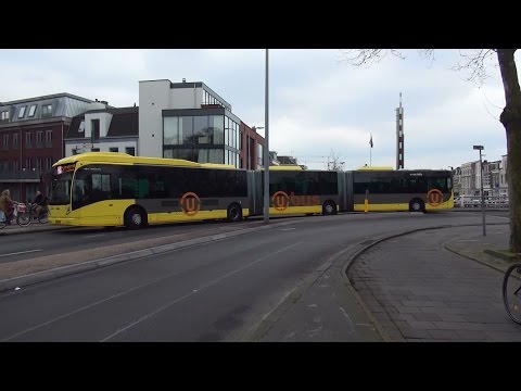 Qbuzz U-OV VanHool newAGG300 4214 Vaartscherijnbrug te Utrecht