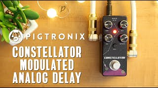 Video thumbnail for Pigtronix Constellator Modulated Analog Delay by Pedal of the Day