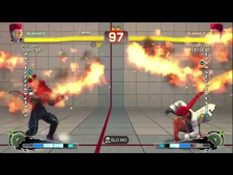 RZR Latif [Viper] vs Tonpy [Viper] SSF4 Endless Battle Matches - Xbox Live Casuals - TRUE-HD