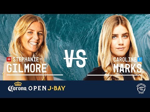 Stephanie Gilmore vs. Caroline Marks- Quarterfinals, Heat 1 - Corona Open J-Bay 2019