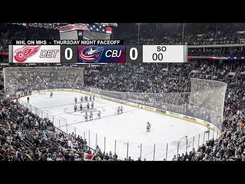 NHL: Detroit Red Wings vs. Columbus Blue Jackets LIVE Play-by-Play