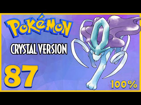 Pokémon Crystal (Game Boy Color) - 4K60 Walkthrough Part 87 - Route 20/Seafoam Islands Volcano Badge