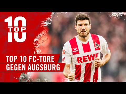 TOP 10 TORE | 1. FC Köln gegen den FC Augsburg | Bundesliga | Podolski | Jojic | Modeste