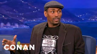 Metta World Peace On Conan - Hasn't Spoken To James Harden - CONAN on TBS