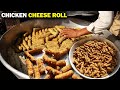 Bhatiyara Ka Shahi Chicken Roll Best Chicken Cheese Roll For Parties Non Veg Food Vlog