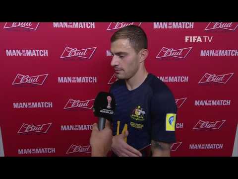 James Troisi: FIFA Man of the Match - Match 12: Chile v Australia